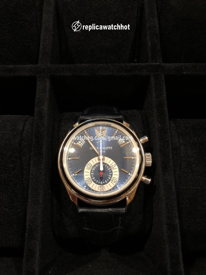 Patek Philippe Annual Calendar Chronograph Mens watch Unisex Automatic Platinum 5960P-015