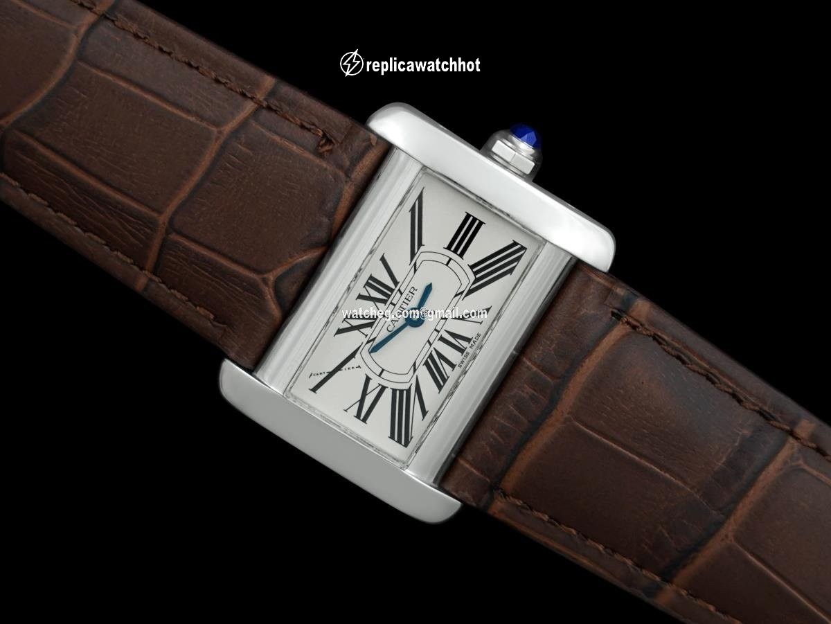 Cartier Tank Divan Womens watch Quartz Steel 8145