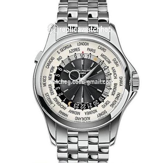 Patek Philippe World Time Mens watch Unisex Automatic White gold 5130 1G