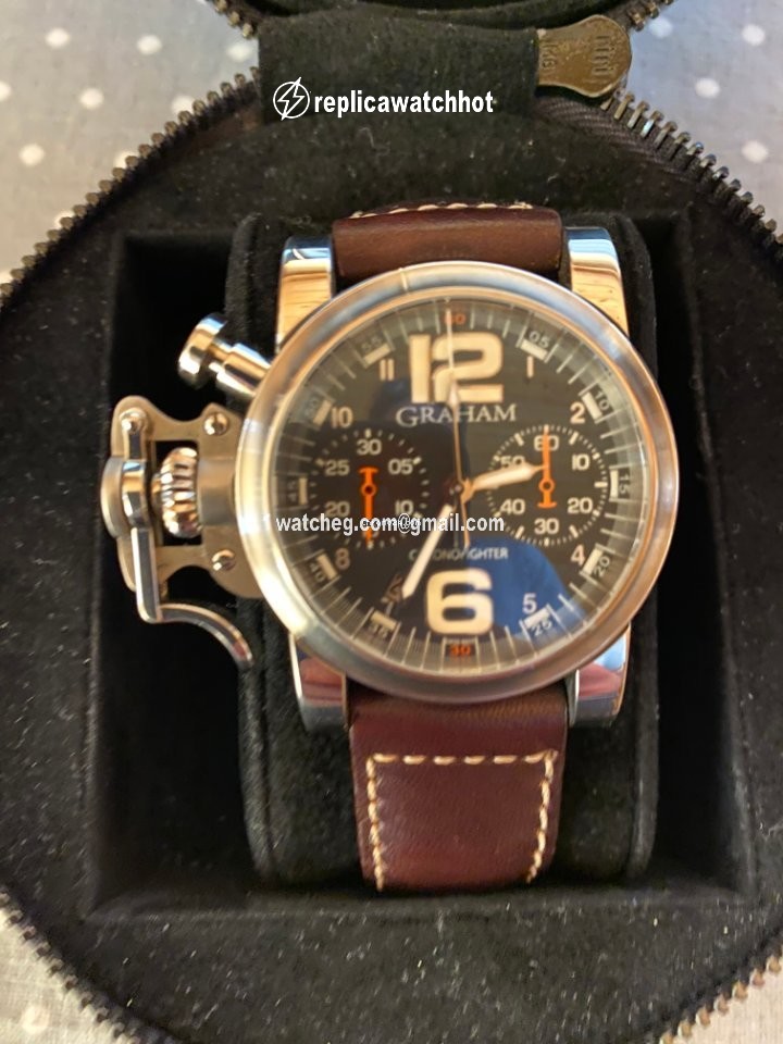 Graham Chronofighter R.A.C. Mens watch Unisex Automatic Steel 2CRBS.B02A.L81B