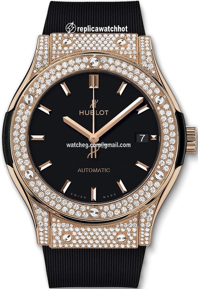 Hublot Classic Fusion 45, 42, 38, 33 mm Mens watch Unisex Automatic Rose gold 511.ox.1181.rx.1704