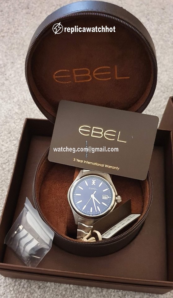 Ebel Wave Mens watch Unisex Quartz Steel 1216238
