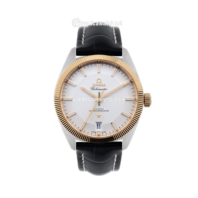 Omega Globemaster Mens watch Unisex Automatic Gold Steel 130.23.39.21.02.001