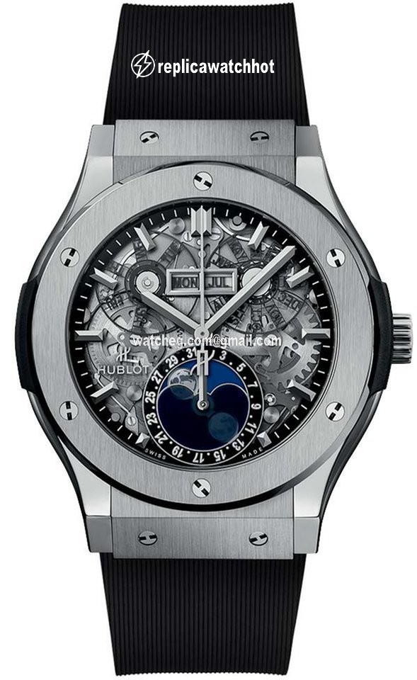 Hublot Classic Fusion Aerofusion Mens watch Unisex Automatic Titanium 517.nx.0170.rx