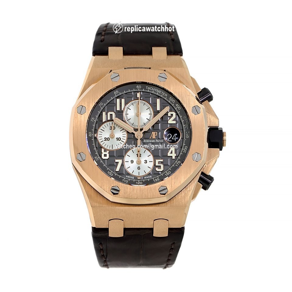 Audemars Piguet Royal Oak Offshore Chronograph Mens watch Unisex Automatic Rose gold 26470OR.OO.A125CR.01