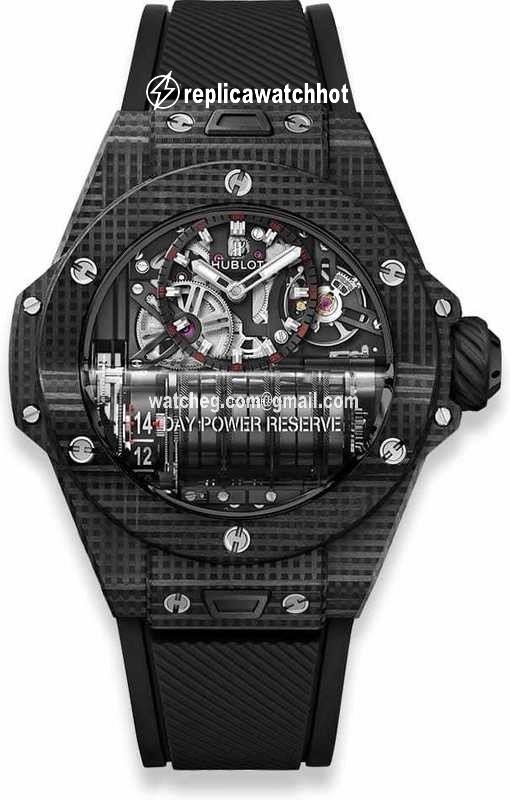 Hublot MP Collection Mens watch Unisex Manual winding Carbon 911.QD.0123.RX