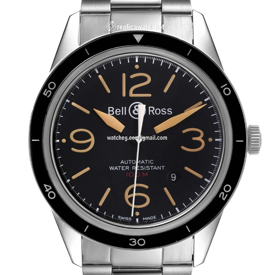 Bell & Ross BR V1 Mens watch Unisex Automatic Steel BRV123-ST-HER SST