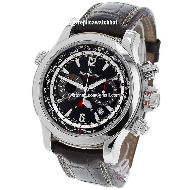Jaeger-LeCoultre Master Compressor Extreme World Chronograph Mens watch Unisex Automatic Steel 150.8.22