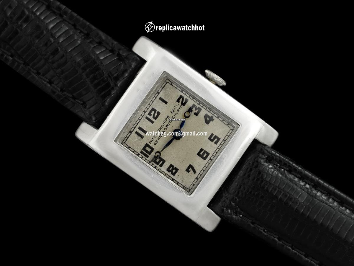 Patek Philippe Vintage Mens watch Unisex Manual winding Platinum 7583