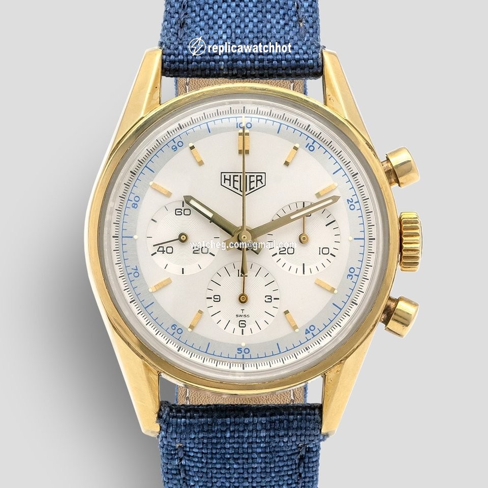 TAG Heuer Carrera Mens watch Unisex Manual winding Yellow gold CS3140