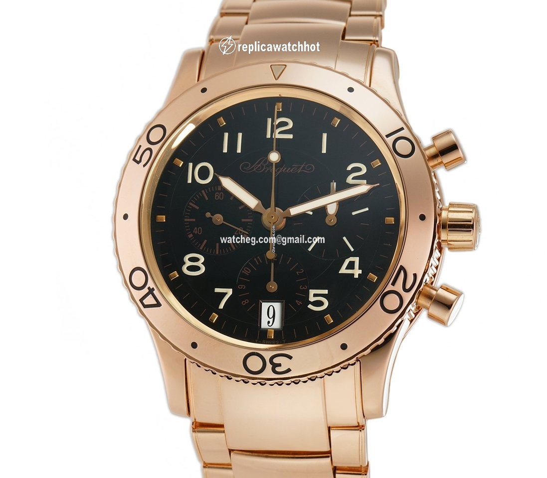 Breguet Type XX - XXI - XXII Automatic Rose gold 3820BR F2 RW9