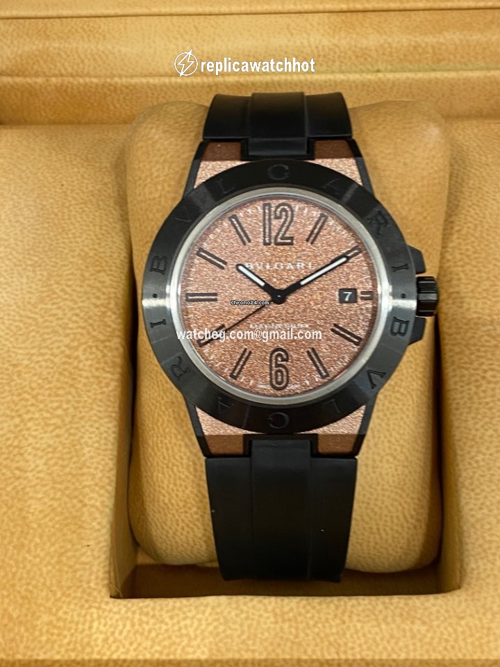 Bulgari Diagono Mens watch Unisex Automatic Ceramic 102306 DG41C11SMCVD