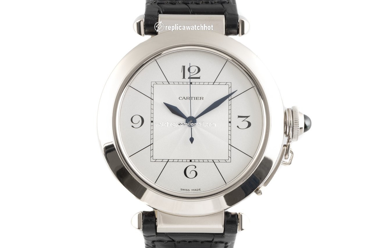Cartier Pasha Mens watch Unisex Automatic White gold 2727