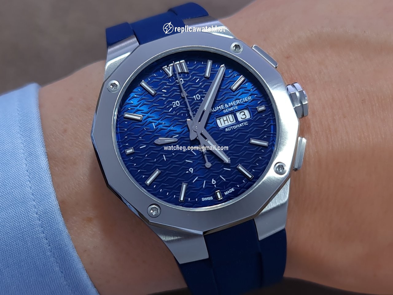 Baume & Mercier Riviera Mens watch Unisex Automatic Steel M0A10623