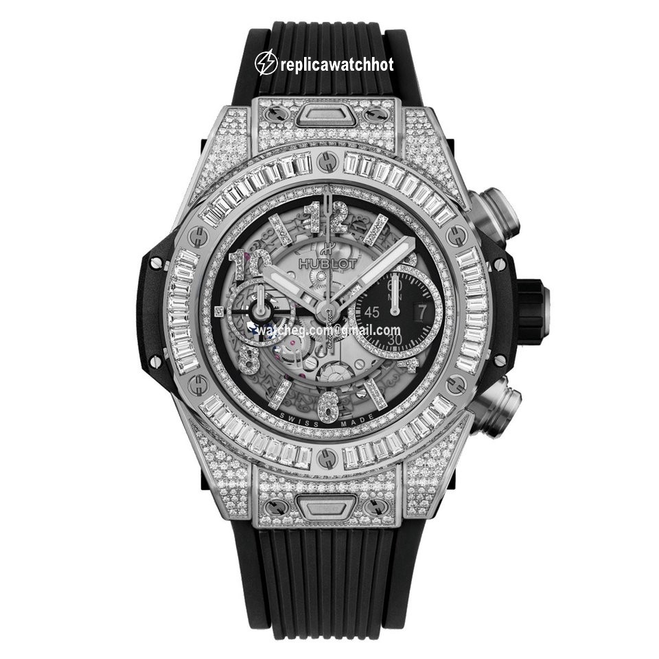 Hublot Mens watch Unisex Automatic Titanium 421.NX.1170.RX.0904