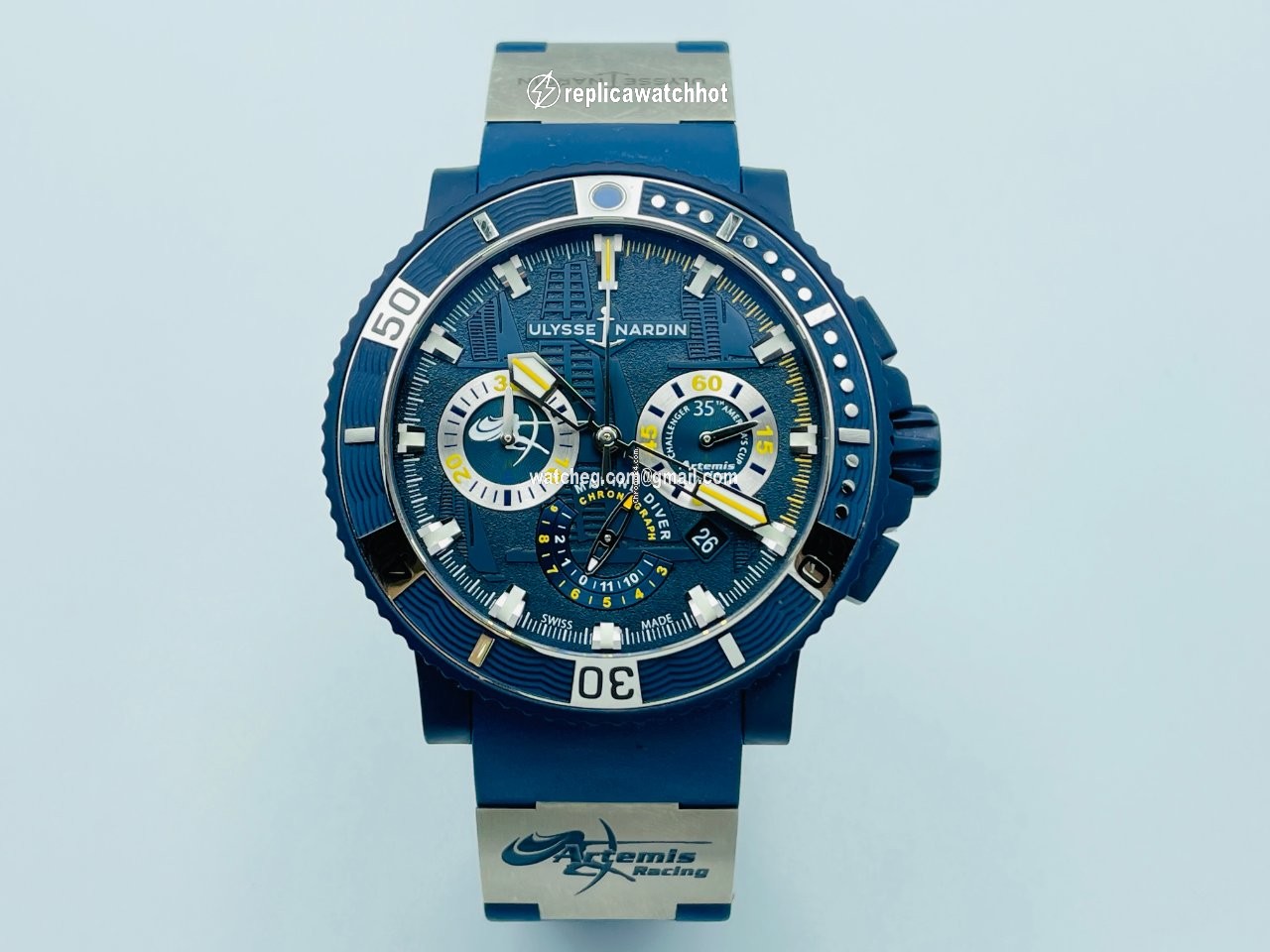 Ulysse Nardin Mens watch Unisex Automatic Plastic 353-98 ARTEMIS