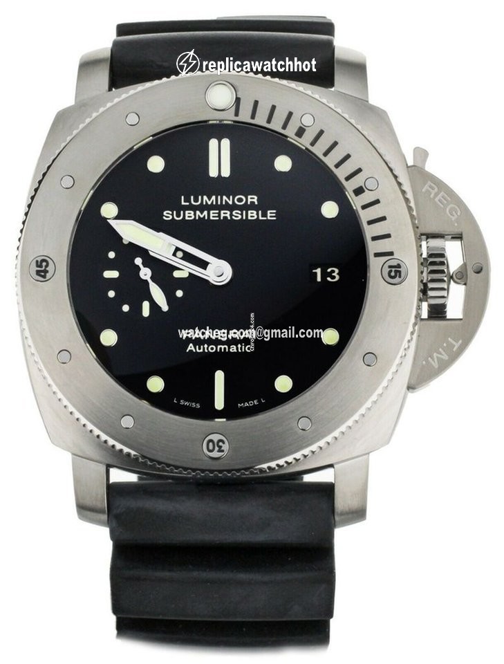 Panerai Luminor Submersible 1950 3 Days Automatic Mens watch Unisex Automatic Titanium PAM305