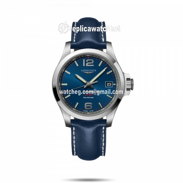 Longines Conquest Quartz Steel L3.716.4.96.0
