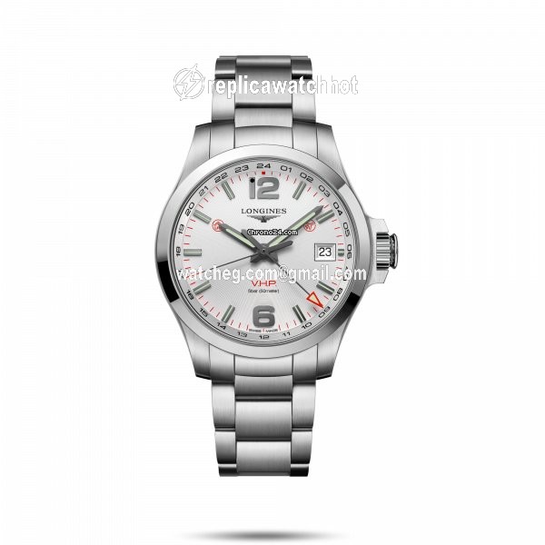 Longines Conquest Mens watch Unisex Quartz Steel L3.718.4.76.6