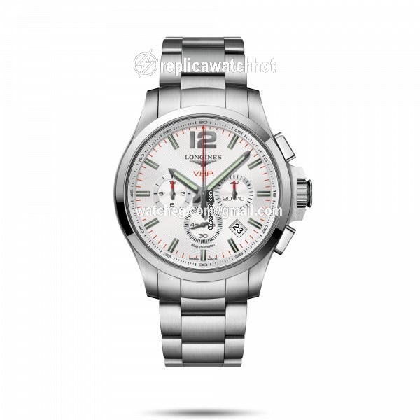 Longines Conquest Quartz Steel L3.727.4.76.6