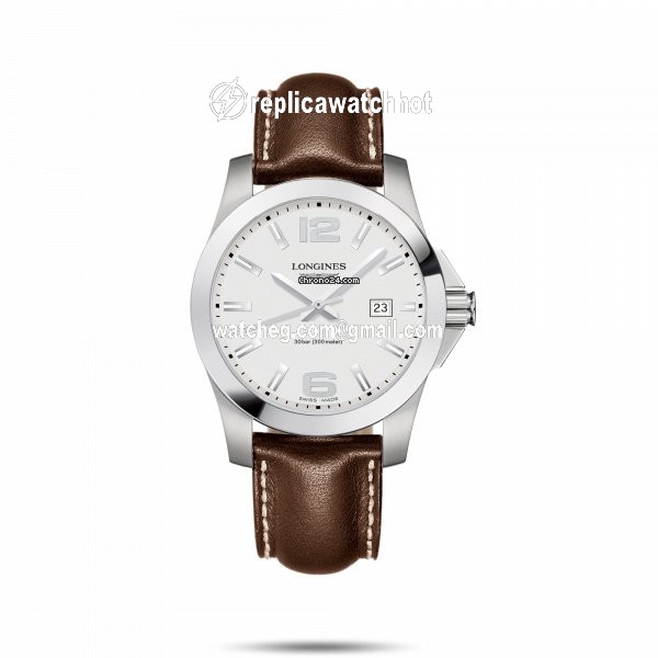 Longines Conquest Mens watch Unisex Quartz Steel L3.759.4.76.5