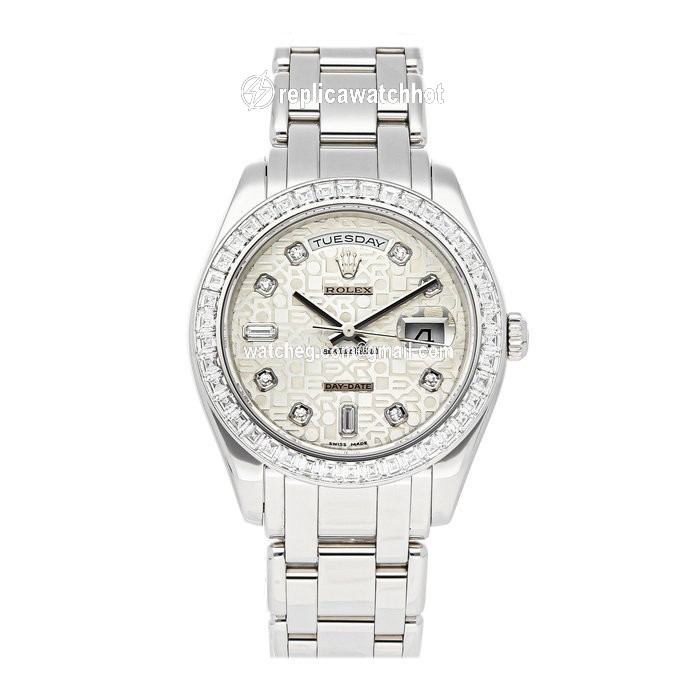 Rolex Day-Date Mens watch Unisex Platinum Automatic 18956BR