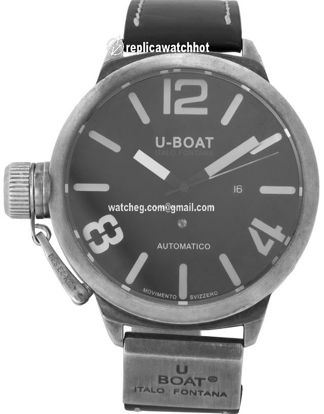 U-Boat Classico Mens watch Unisex Automatic Silver 4553 AB-AS-A925