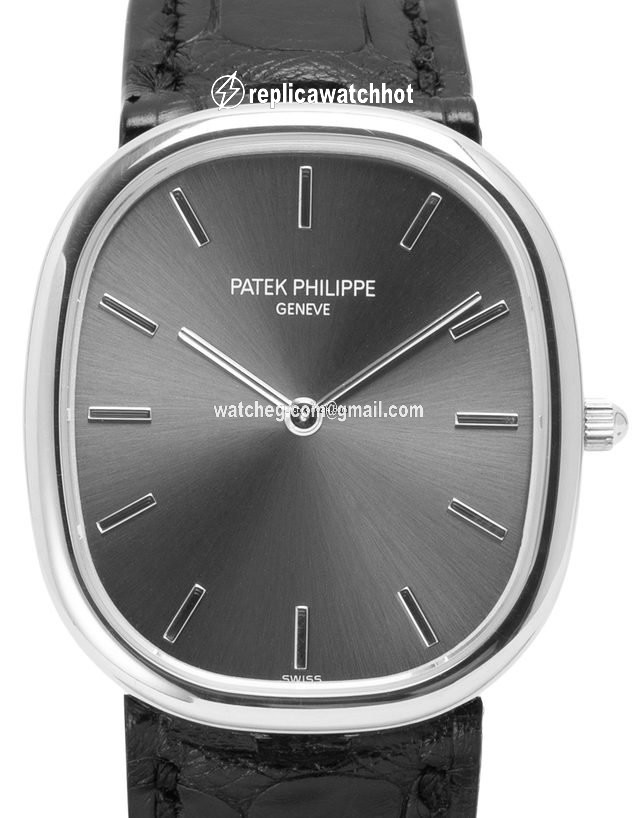Patek Philippe Golden Ellipse Mens watch Unisex Automatic White gold 3738 100G