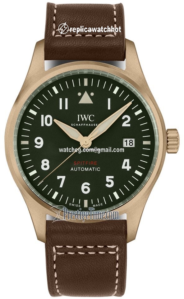 IWC Pilot Mens watch Unisex Automatic Bronze IW326802 Bronze