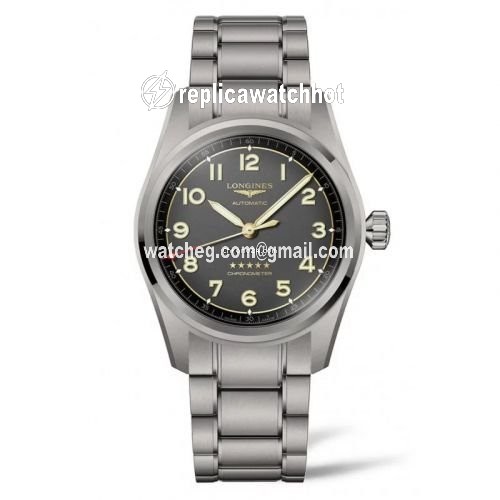 Longines Spirit Mens watch Unisex Automatic Titanium L3.811.1.53.6