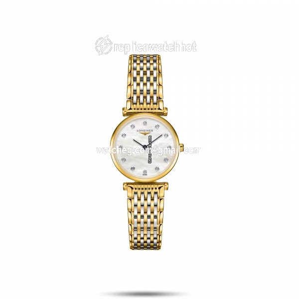 Longines La Grande Classique Womens watch Quartz Gold Steel L4.209.2.87.7