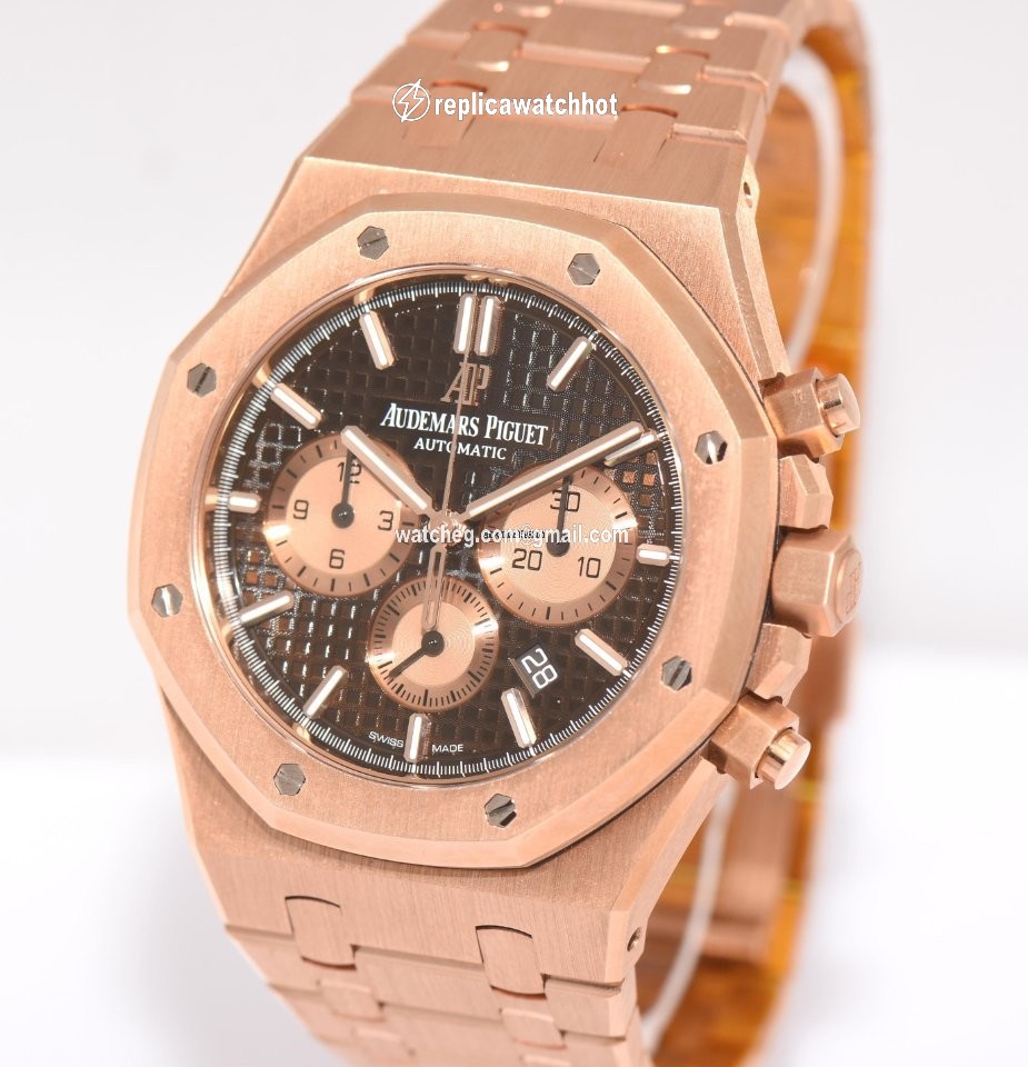 Audemars Piguet Royal Oak Chronograph Mens watch Unisex Automatic Rose gold 263310R-00-12200R2