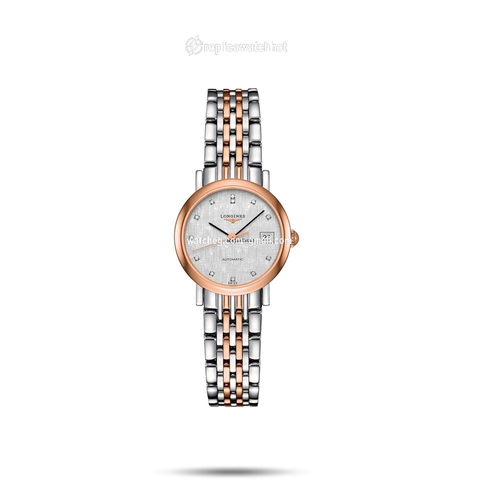 Longines Elegant Womens watch Automatic Gold Steel L4.309.5.77.7