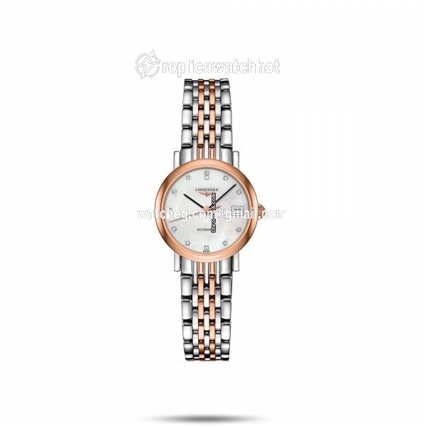 Longines Elegant Womens watch Automatic Gold Steel L4.309.5.87.7