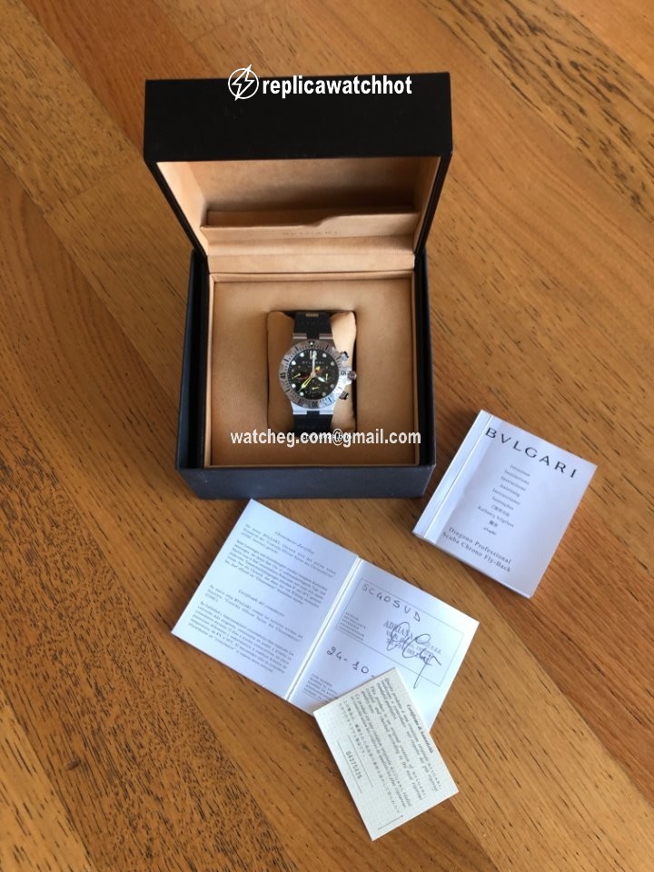 Bulgari Diagono Mens watch Unisex Steel SC40SVD