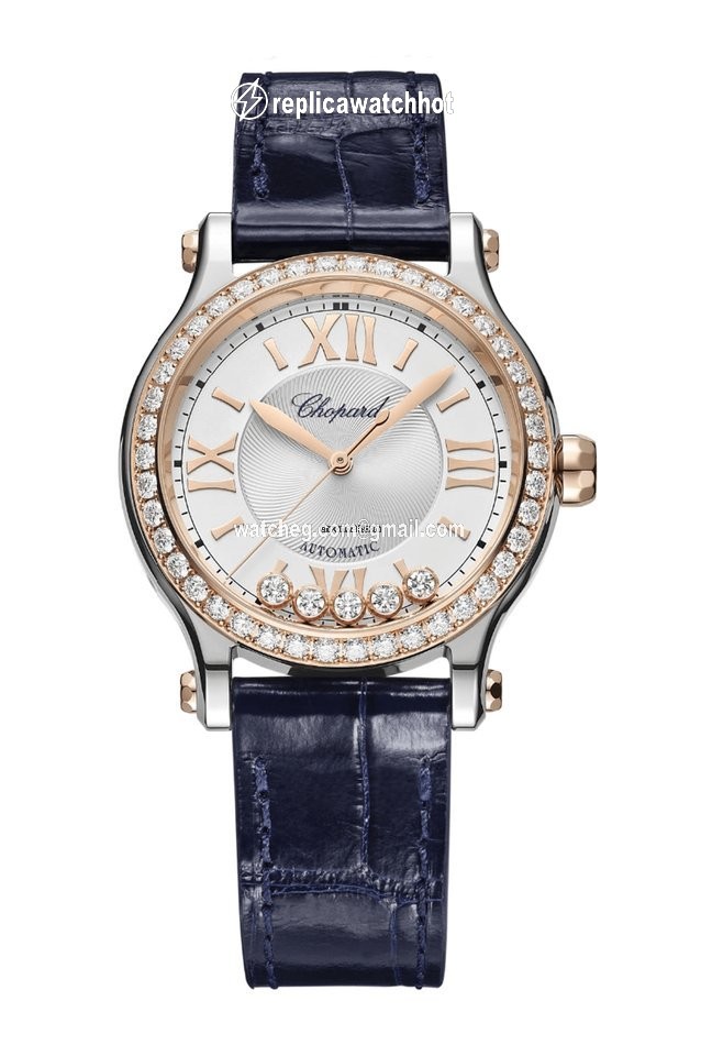 Chopard Happy Sport Womens watch Automatic Gold Steel 278608-6003