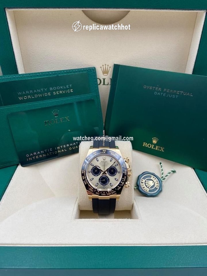 Rolex Daytona Mens watch Unisex Yellow gold Automatic 116518LN-0040