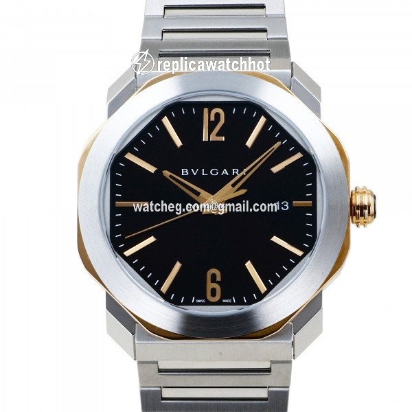 Bulgari Automatic Gold Steel 103210-OC41PC11SSD