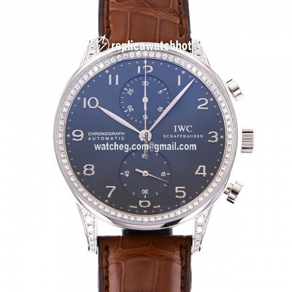 IWC Portuguese Chronograph Automatic White gold IW371474