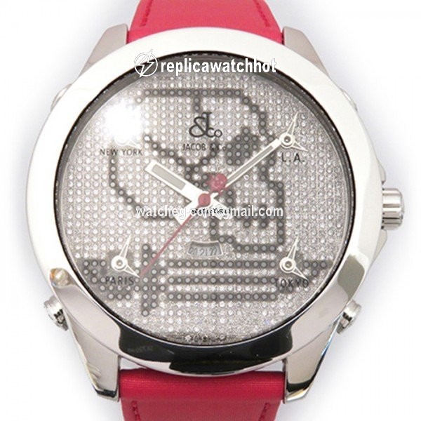 Jacob & Co. Quartz Steel JC-SKULL3