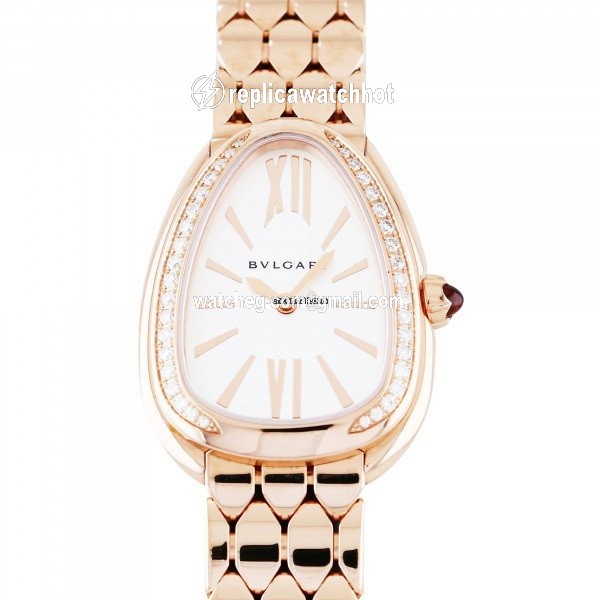 Bulgari Quartz Rose gold 103146-SP33WGGD