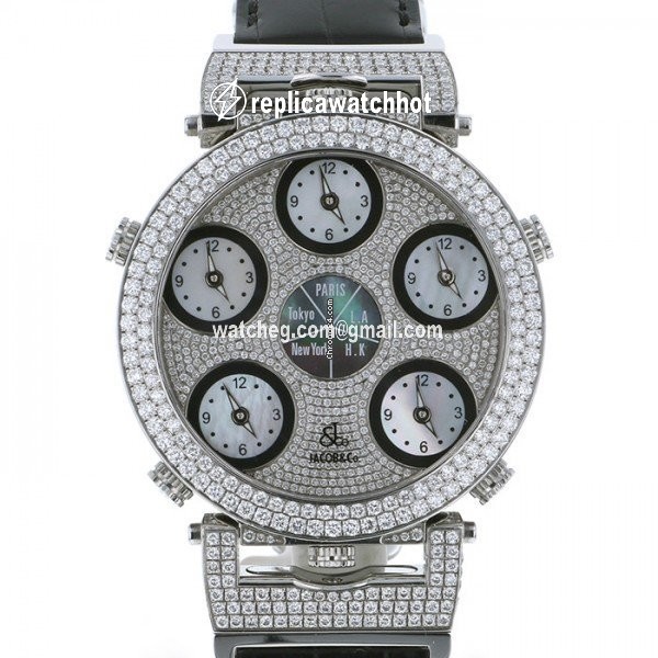 Jacob & Co. Quartz Steel JC-63BK