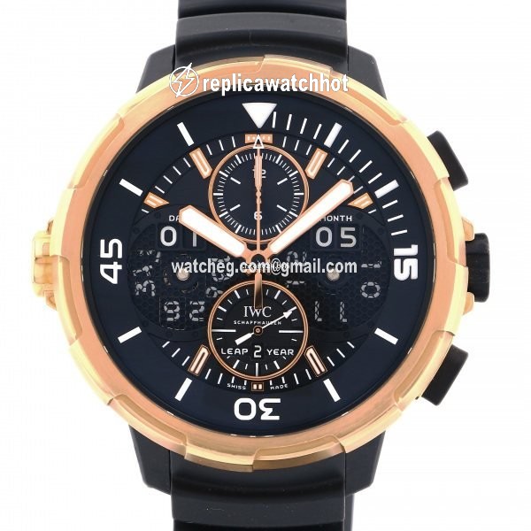 IWC Aquatimer Perpetual Calendar Digital Date-Month Automatic Red gold IW379401