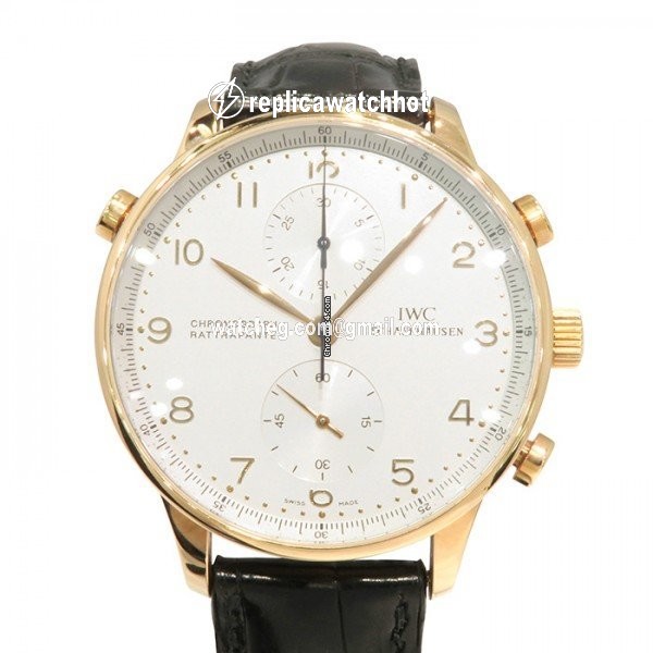 IWC Portuguese Chronograph Manual winding Red gold IW371203