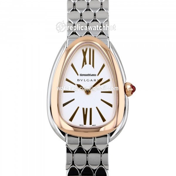 Bulgari Quartz Gold Steel SP33WSPG