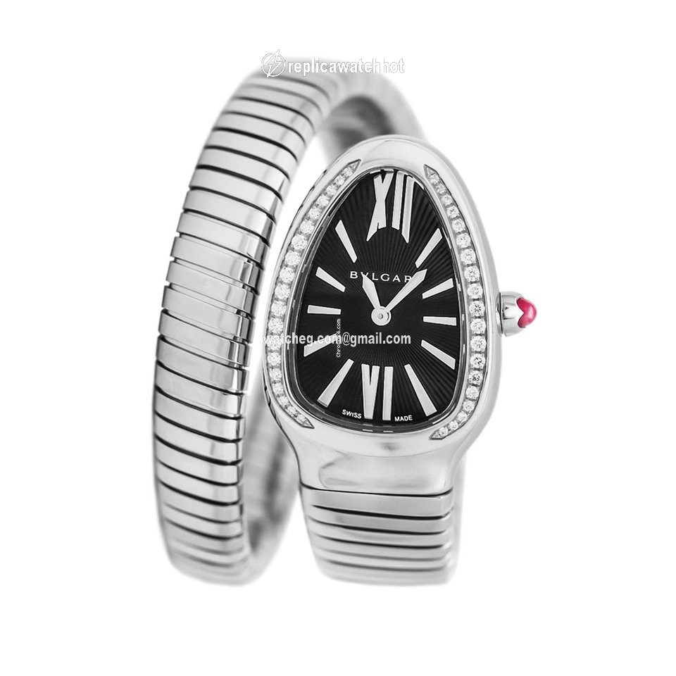Bulgari Serpenti Womens watch Quartz Steel 103524 SP35BSDS.2T
