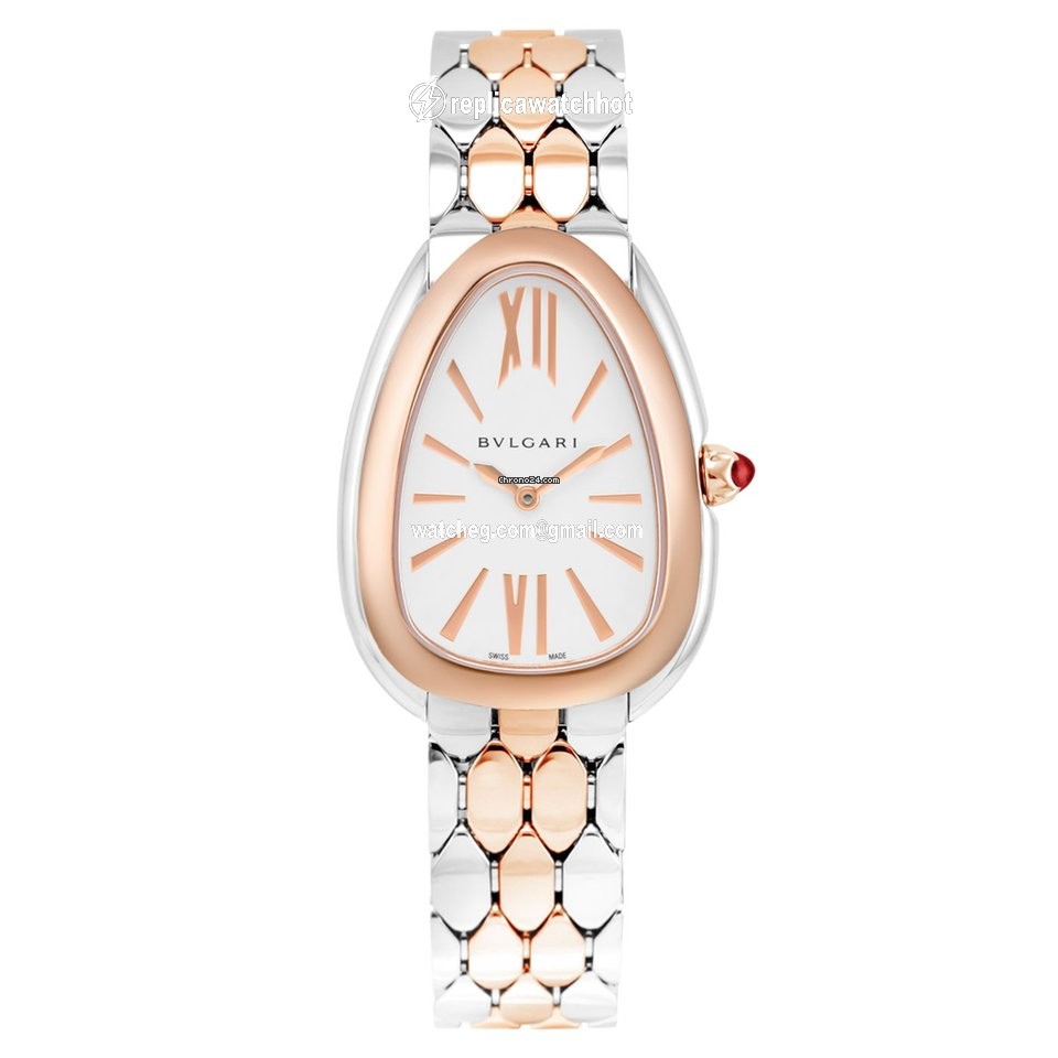 Bulgari Serpenti Womens watch Quartz Gold Steel 103277 SP33WSPGSPG