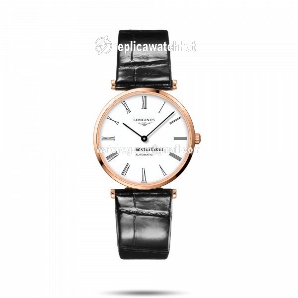 Longines La Grande Classique Mens watch Unisex Automatic Red gold L4.908.1.91.2