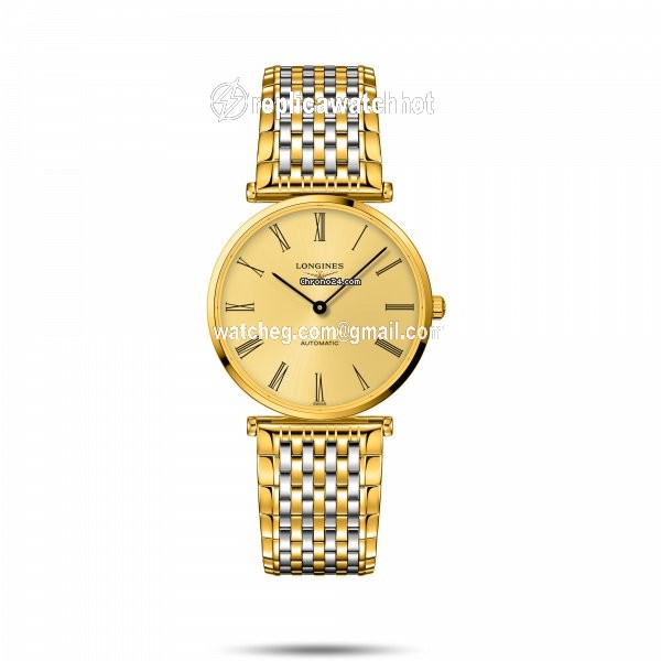 Longines La Grande Classique Womens watch Automatic Gold Steel L4.908.2.31.7
