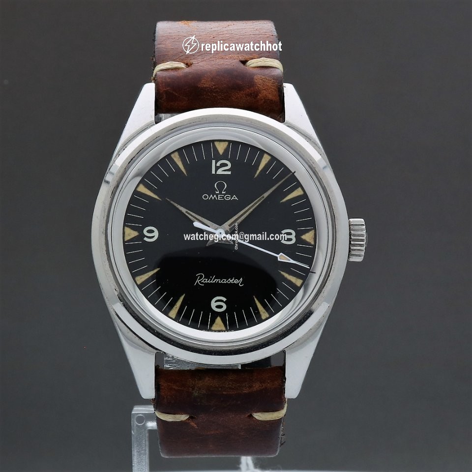 Omega Seamaster Railmaster Mens watch Unisex Manual winding Steel CK2914